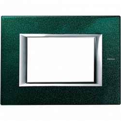 BT Axolute Малахит Рамка 3 модулей прямоугольная арт. HA4803VS