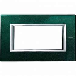 BT Axolute Малахит Рамка 4 модулей прямоугольная арт. HA4804VS