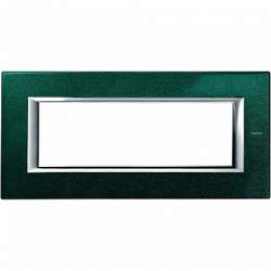 BT Axolute Малахит Рамка 6 модулей прямоугольная арт. HA4806VS