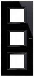 BT Axolute Nighter Рамка 2+2+2 мод прямоугольная (надпись вертикально) арт. HA4802M3VNB