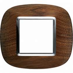 BT Axolute Орех Рамка 2 мод эллипс арт. HB4802LNC