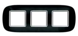 BT Axolute Роскошный черный Рамка 2+2+2 мод эллипс арт. HB4802/3NR