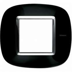 BT Axolute Роскошный черный Рамка 2 мод эллипс арт. HB4802NR