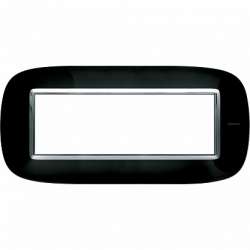 BT Axolute Роскошный черный Рамка 6 мод эллипс арт. HB4806NR