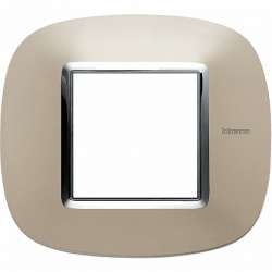 BT Axolute Светлый титан Рамка 2 мод эллипс арт. HB4802TC