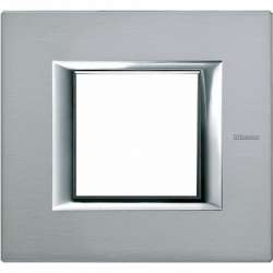 BT Axolute Темное Серебро Рамка 2 мод прямоугольная арт. HA4802AZ