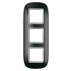 BT Axolute Темный металлик Рамка 2+2+2 мод эллипс арт. HB4802/3XS