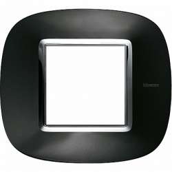 BT Axolute Темный металлик Рамка 2 мод эллипс арт. HB4802XS