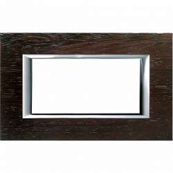 BT Axolute Венге Рамка 4 мод прямоугольная арт. HA4804LWE