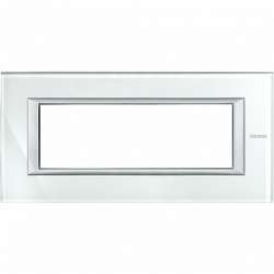 BT Axolute Whice Рамка 6 модулей прямоугольная арт. HA4806VSW
