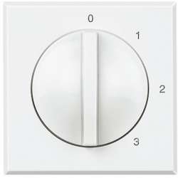 BT Axolute White Переключатель 4-позиционный поворотный арт. HD4016