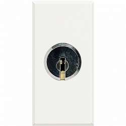 BT Axolute White Переключатель на два направления 2Р 16 А 250 В с ключом арт. HD4022