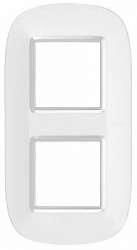 BT Axolute White Рамка 2+2 мод эллипс арт. HB4802M2HD