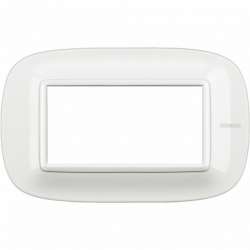 BT Axolute White Рамка 4 мод эллипс арт. HB4804HD