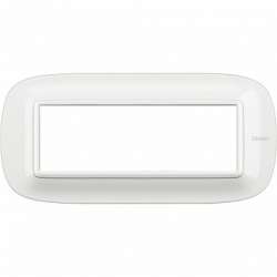 BT Axolute White Рамка 6 мод эллипс арт. HB4806HD