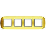 BT Axolute Золото Рамка 2+2+2+2 мод эллипс арт. HB4802/4OR