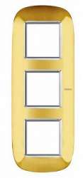 BT Axolute Золото Рамка 2+2+2 мод эллипс арт. HB4802/3OR