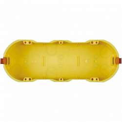 BT Коробка монтажная для полых стен под суппорт 6 мод 182х68х51 арт. PB506