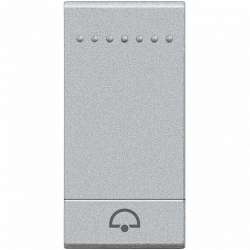 BT LL Алюминий Клавиша Звонок, 1 мод арт. NT4915DN