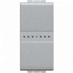 BT LL Алюминий Переключатель промежуточный Axial безвинтовой зажим, 1 мод арт. NT4054