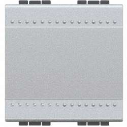 BT LL Алюминий Переключатель промежуточный с механическими клемами, 2 мод арт. NT4004M2N