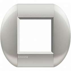 BT LL Алюминий Рамка овальная, 2 мод арт. LNB4802TE
