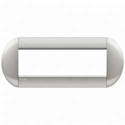 BT LL Алюминий Рамка овальная, 7 мод арт. LNB4807TE