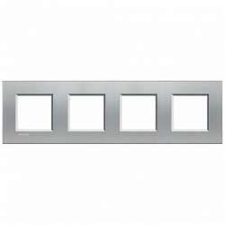 BT LL Алюминий Рамка прямоугольная, 4 поста арт. LNA4802M4TE