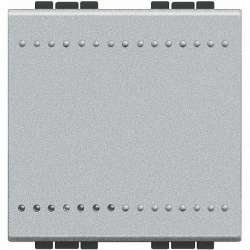 BT LL Алюминий Выключатель с винтовыми клемами, 2 мод арт. NT4001M2N