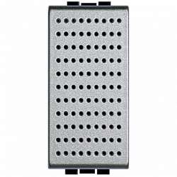 BT LL Алюминий Звонок электронный 230В 5ВА - 80 дб, 1 мод арт. NT4351/230