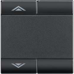 BT LL Антрацит Клавиша UP DOWN 2 модуля арт. L4911M2AHN