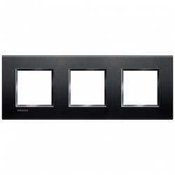 BT LL Антрацит Рамка прямоугольная, 2+2+2 мод арт. LNA4802M3AR