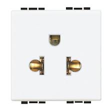 BT LL Бел Розетка 2К 16A, евро-американский стандарт, 2 мод арт. N4126S