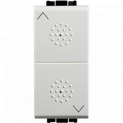 BT LL Бел Вставка выключателя жалюзийного кнопочного арт. N4037