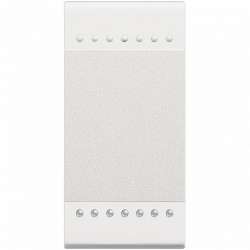 BT LL Белый Переключатель промежуточный с механическими клемами, 1 мод арт. N4004N