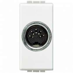 BT LL Белый Разъем 5-полюсный DIN для устройств hi fi и сходных с ними - под распайку арт. N4292