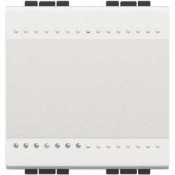 BT LL Белый Выключатель безвинтовой зажим, 2 мод арт. N4001M2A