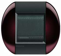 BT LL Бордовый Рамка овальная, 2 мод арт. LNB4802TW