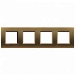 BT LL Бронза Рамка прямоугольная, 4 поста арт. LNA4802M4BZ
