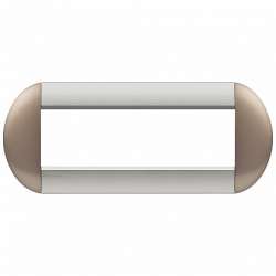 BT LL Бронзовый Рамка овальная, 7 мод арт. LNB4807TB