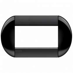 BT LL Черный Рамка овальная, 4 мод арт. LNB4804SM