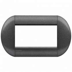 BT LL Графит Рамка овальная, 4 мод арт. LNB4804GF