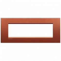 BT LL Красный шелк Рамка прямоугольная, 7 мод. арт. LNA4807RK