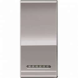 BT LL Никель Клавиша металлическая для прямоугольных рамок, 1 мод арт. LN4931NS