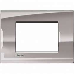BT LL Никель Рамка прямоугольная, 3 мод арт. LNA4803NS
