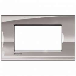 BT LL Никель Рамка прямоугольная, 4 мод арт. LNA4804NS