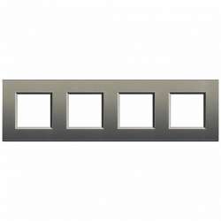 BT LL Серый шелк Рамка прямоугольная, 4поста арт. LNA4802M4AE