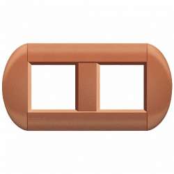 BT LL Сиена Рамка овальная, 2+2 мод арт. LNB4802M2SI