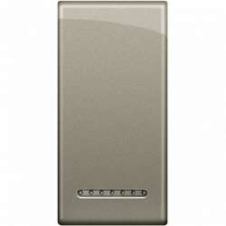 BT LL Титан Клавиша металлическая для овальных рамок, 1 мод арт. LN4931TC