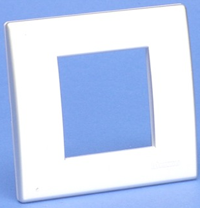 BT LT Глянцевое серебро Рамка на 2 модуля арт. N4802SA